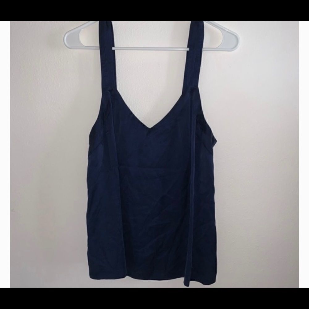 NWOT Anthropologie ‘Floreat’ 100% Navy Blu… - Picture 3 of 9